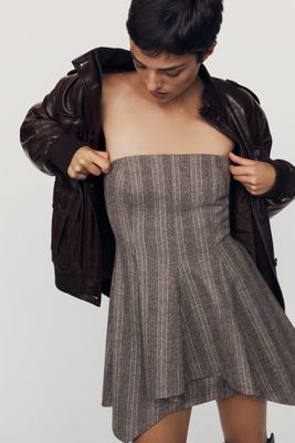 Mare Mare Asymmetric Strapless Top