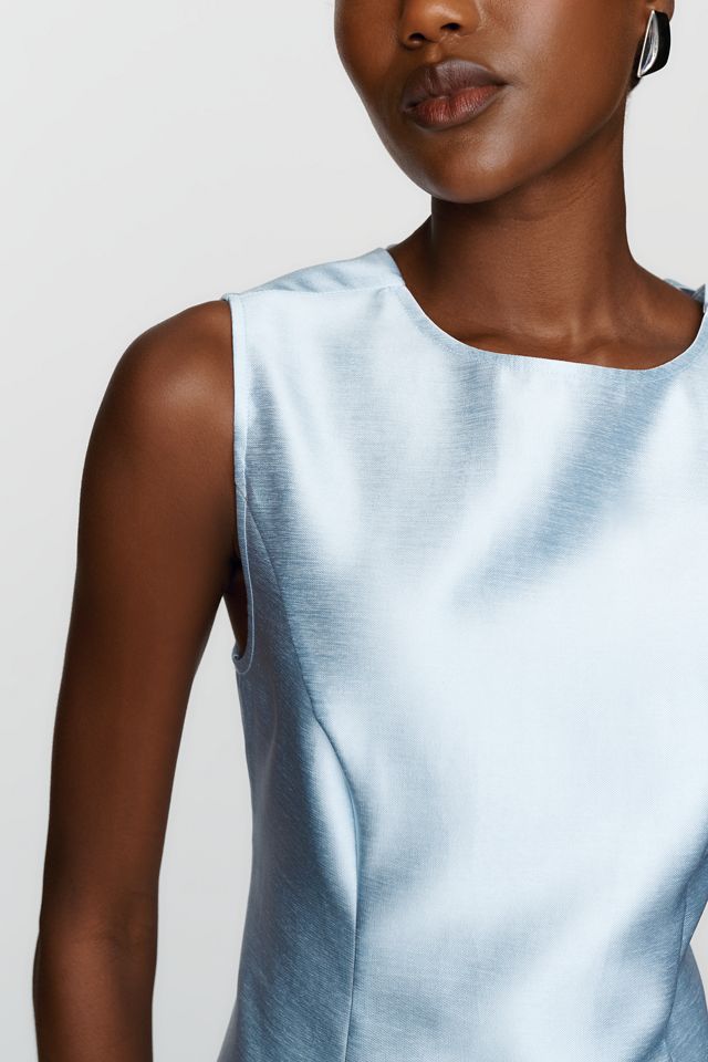 Mare Mare Satin Open Back Blouse #2