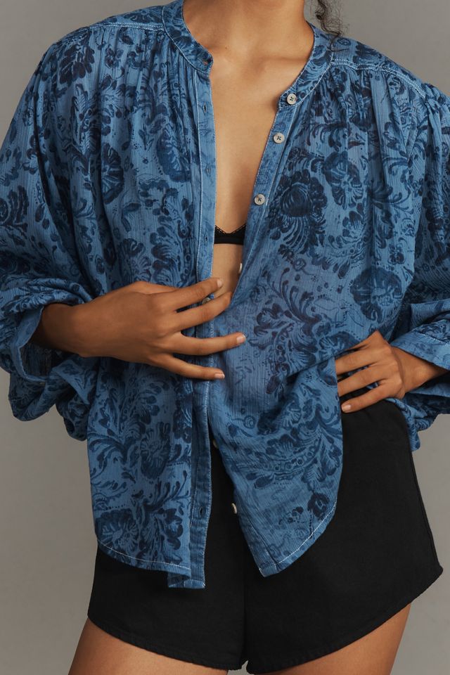 Sidney Batwing Blouse by Pilcro #2