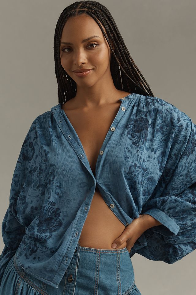 Sidney Batwing Blouse by Pilcro #4