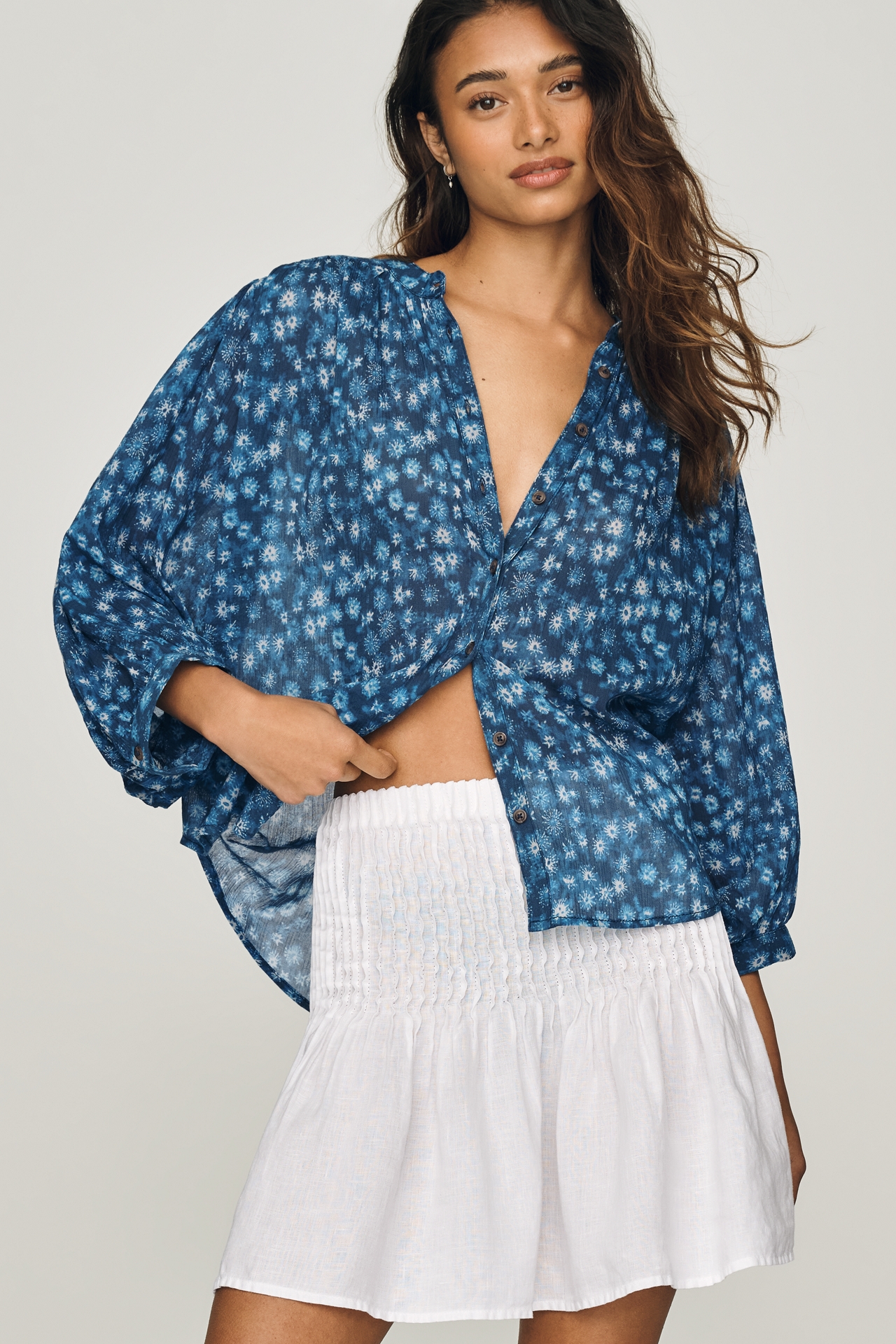 The Sidney Batwing Blouse by Pilcro