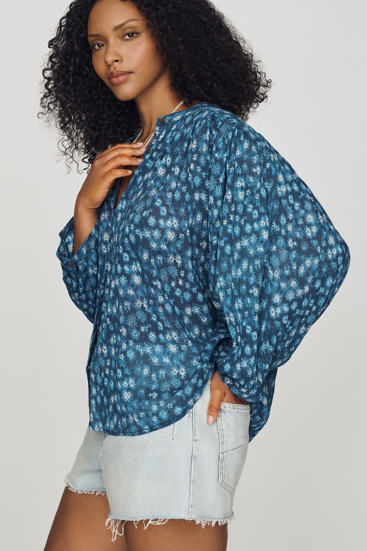 Sidney Batwing Blouse by Pilcro