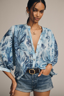 PILCRO THE SIDNEY BATWING BLOUSE BY PILCRO 