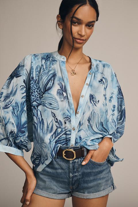 The Sidney Batwing Blouse by Pilcro