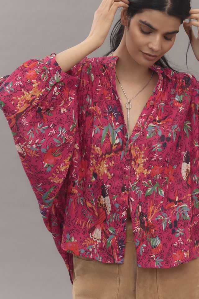 The Sidney Batwing Blouse by Pilcro #2