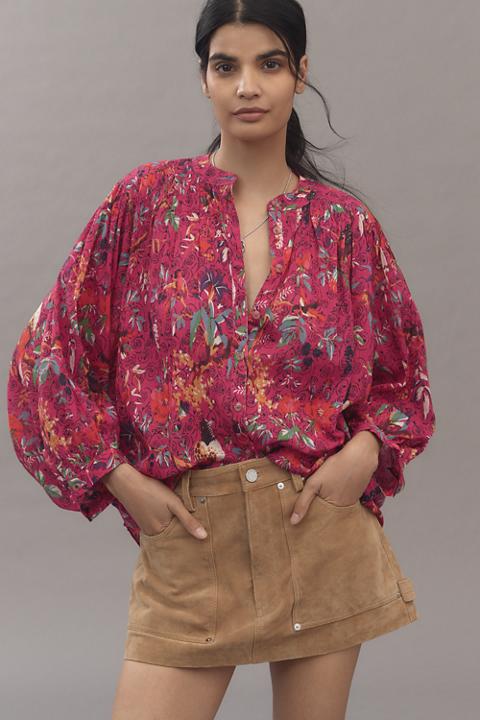 The Sidney Batwing Blouse by Pilcro