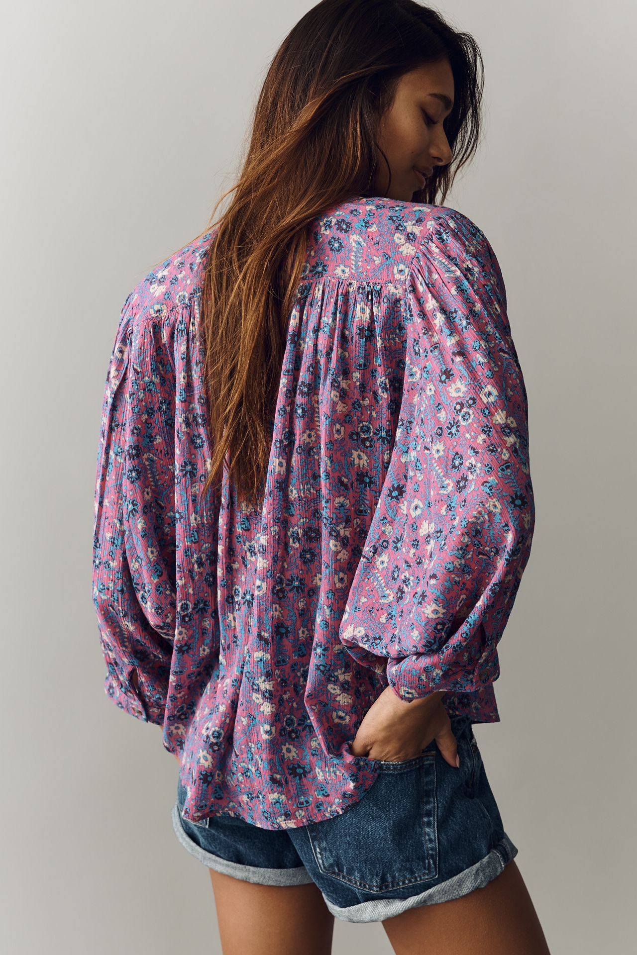 The Sidney Batwing Blouse by Pilcro