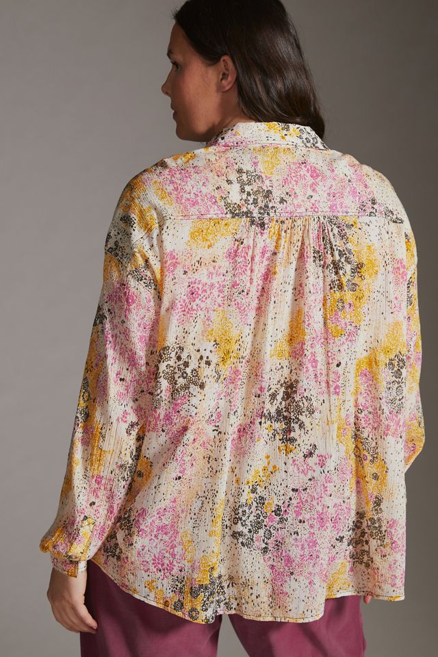 Pilcro Smocked Buttondown #5