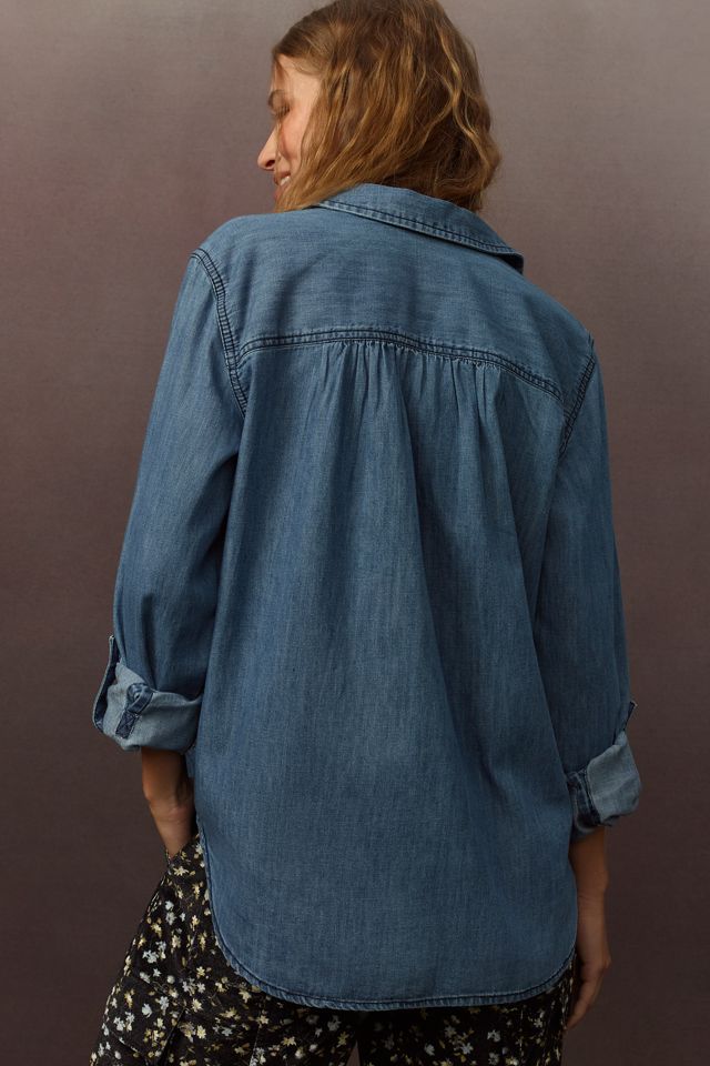 Pilcro Denim Buttondown Shirt #1