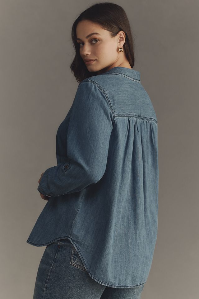 Pilcro Denim Buttondown Shirt #6