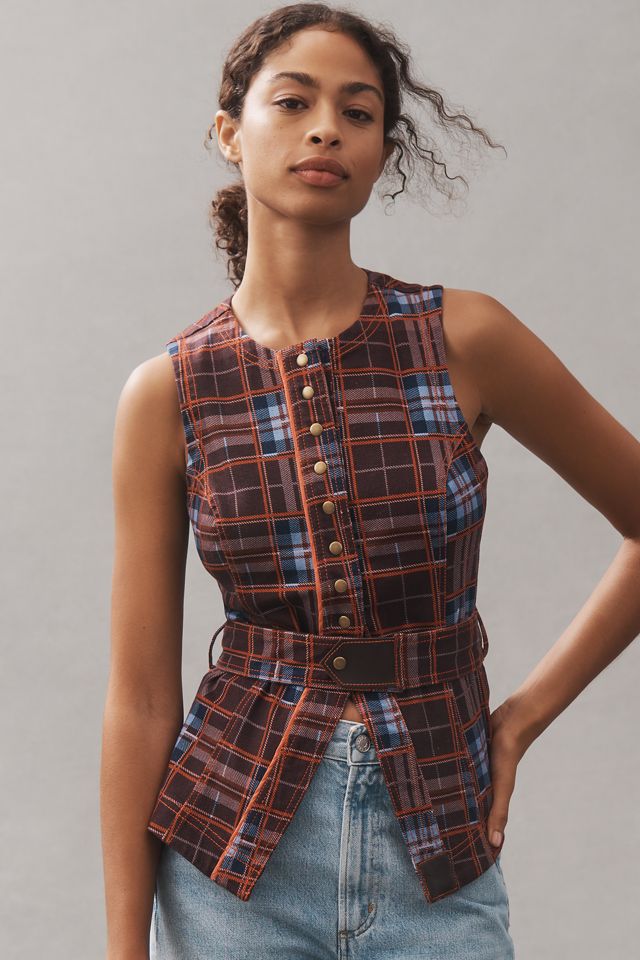 By Anthropologie Longline Vest #1