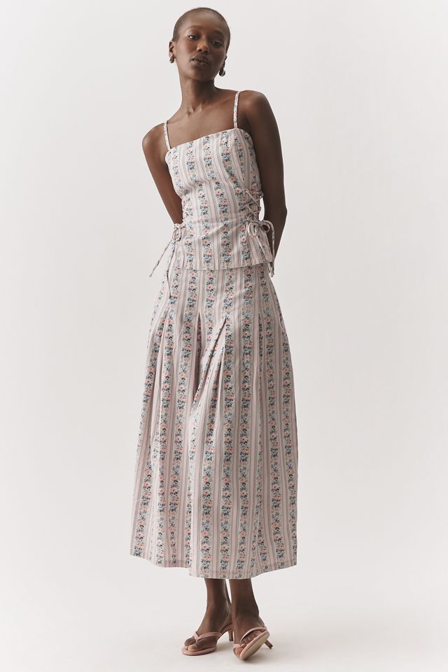 Muse Assembly Mia Cotton Corset Top | Anthropologie