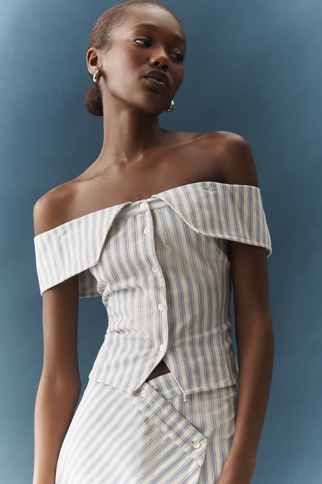 Muse Assembly Hazel Off-The-Shoulder Top | Anthropologie