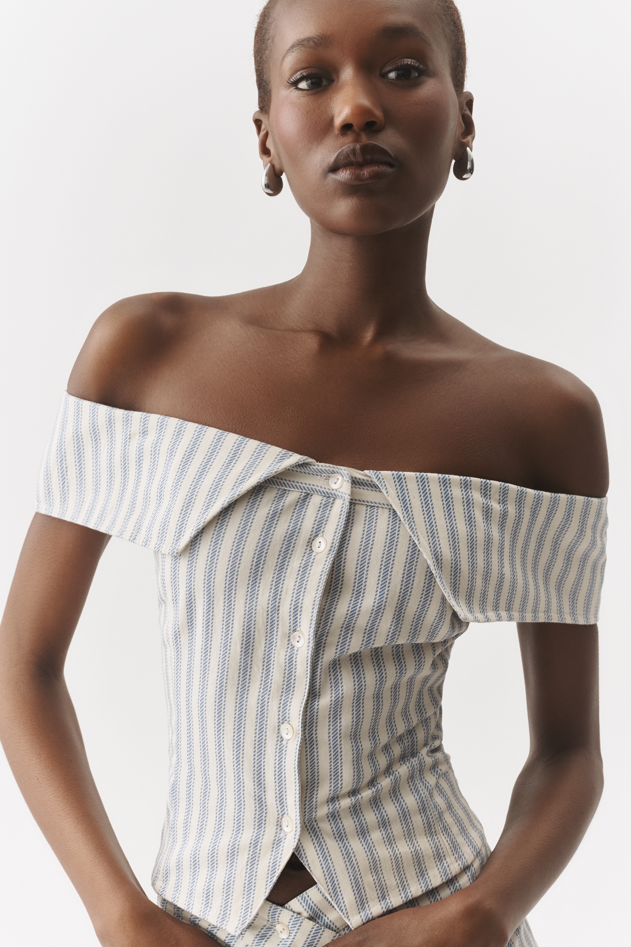 Muse Assembly Hazel Off-The-Shoulder Top