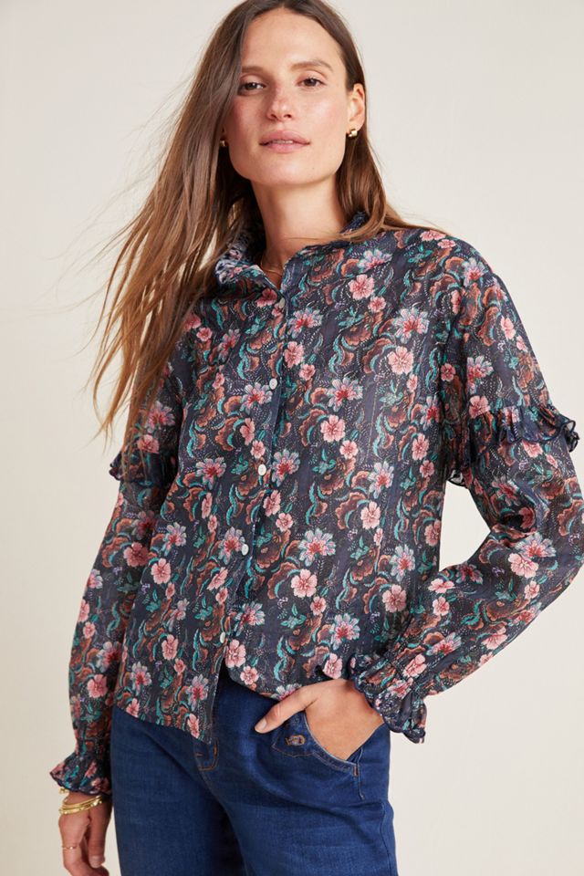Fig Floral Blouse #3