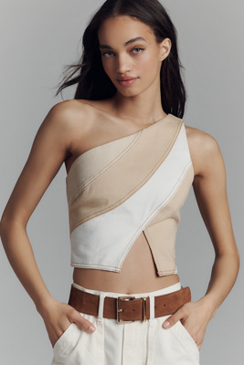 SIGNIFICANT OTHER SASKIA ONE-SHOULDER BLOUSE 