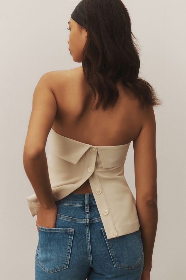 4th & Reckless Cayla Strapless Tailored Top #3