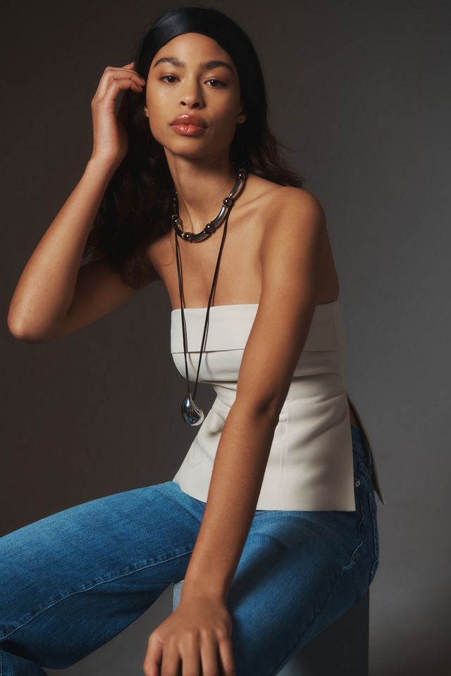 4th & Reckless Cayla Strapless Tailored Top #2