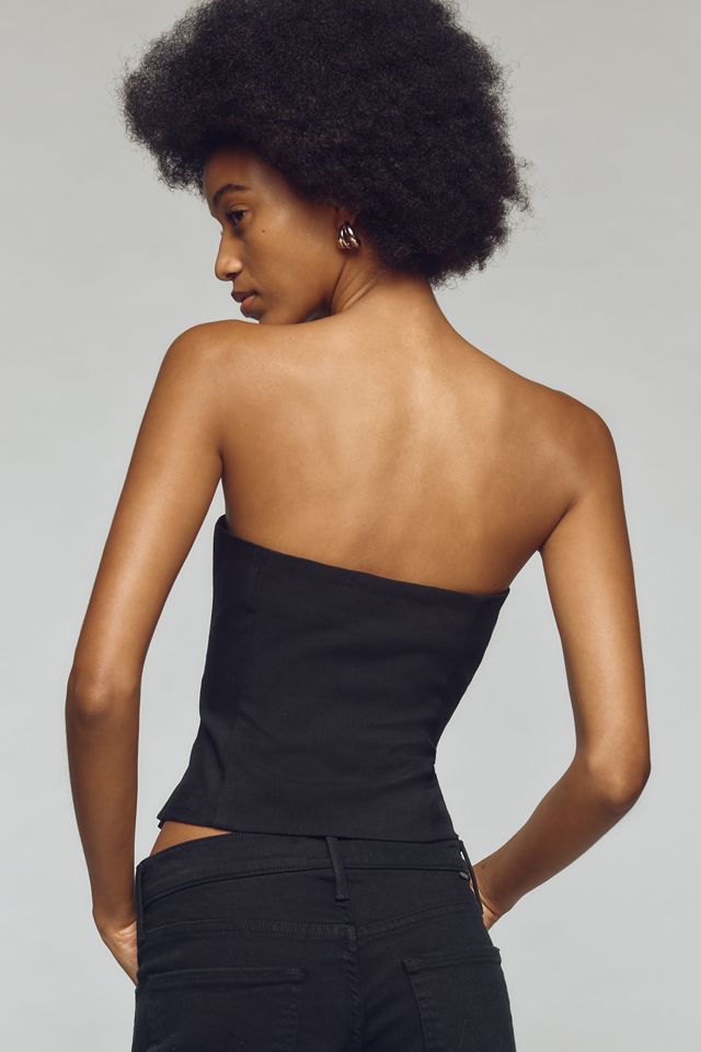 4th & Reckless Luisa Trägerloses Oberteil mit Schleife #1