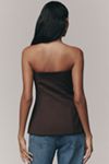 4th & Reckless Strapless Structured Blazer Top