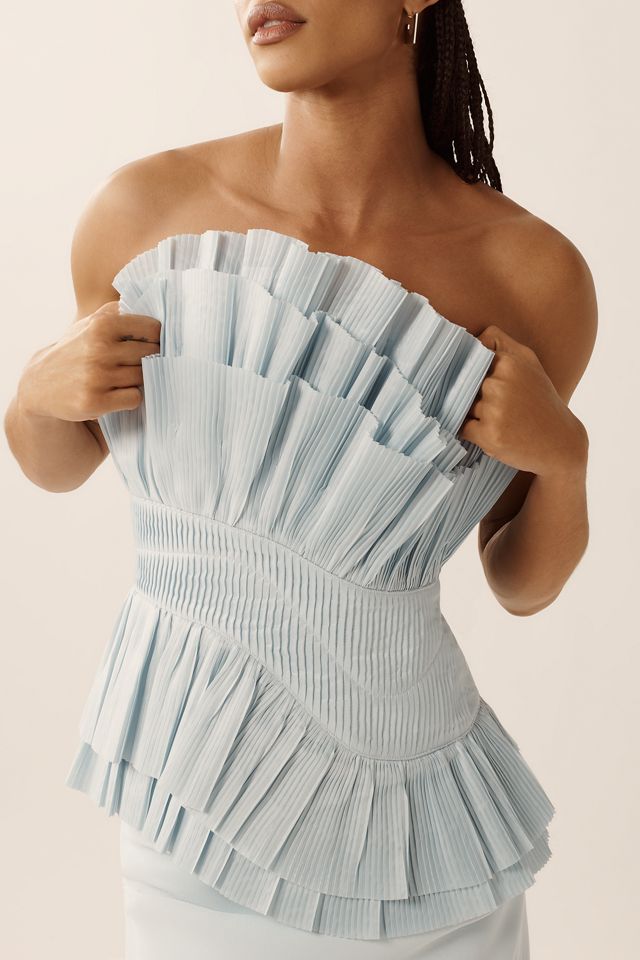 Acler Tremail Strapless Top #3