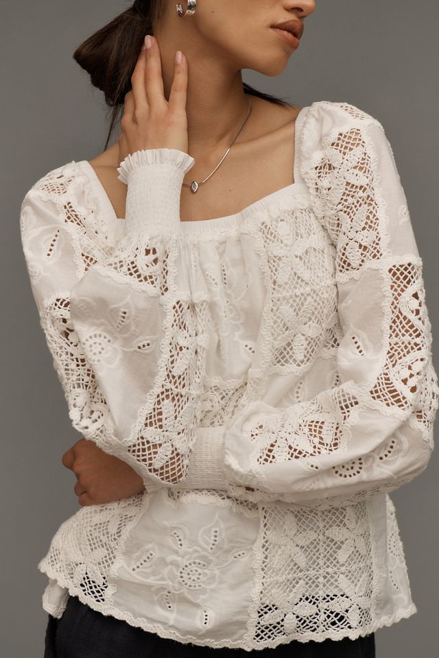 English Factory Embroidered Blouse #3