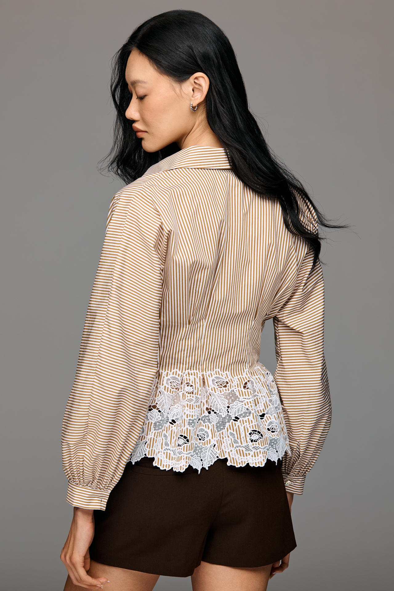 En Saison Juliette Buttondown Top