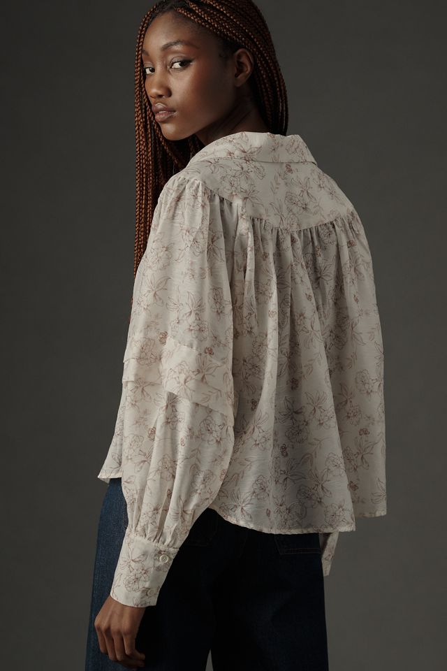 Online Anthropologie blouse