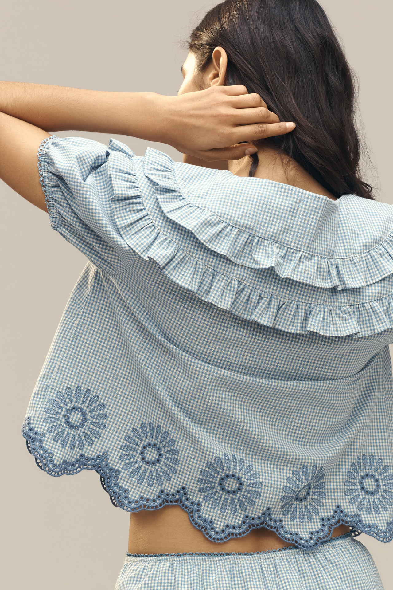 Jacquie The Label Beatrice Collared Blouse