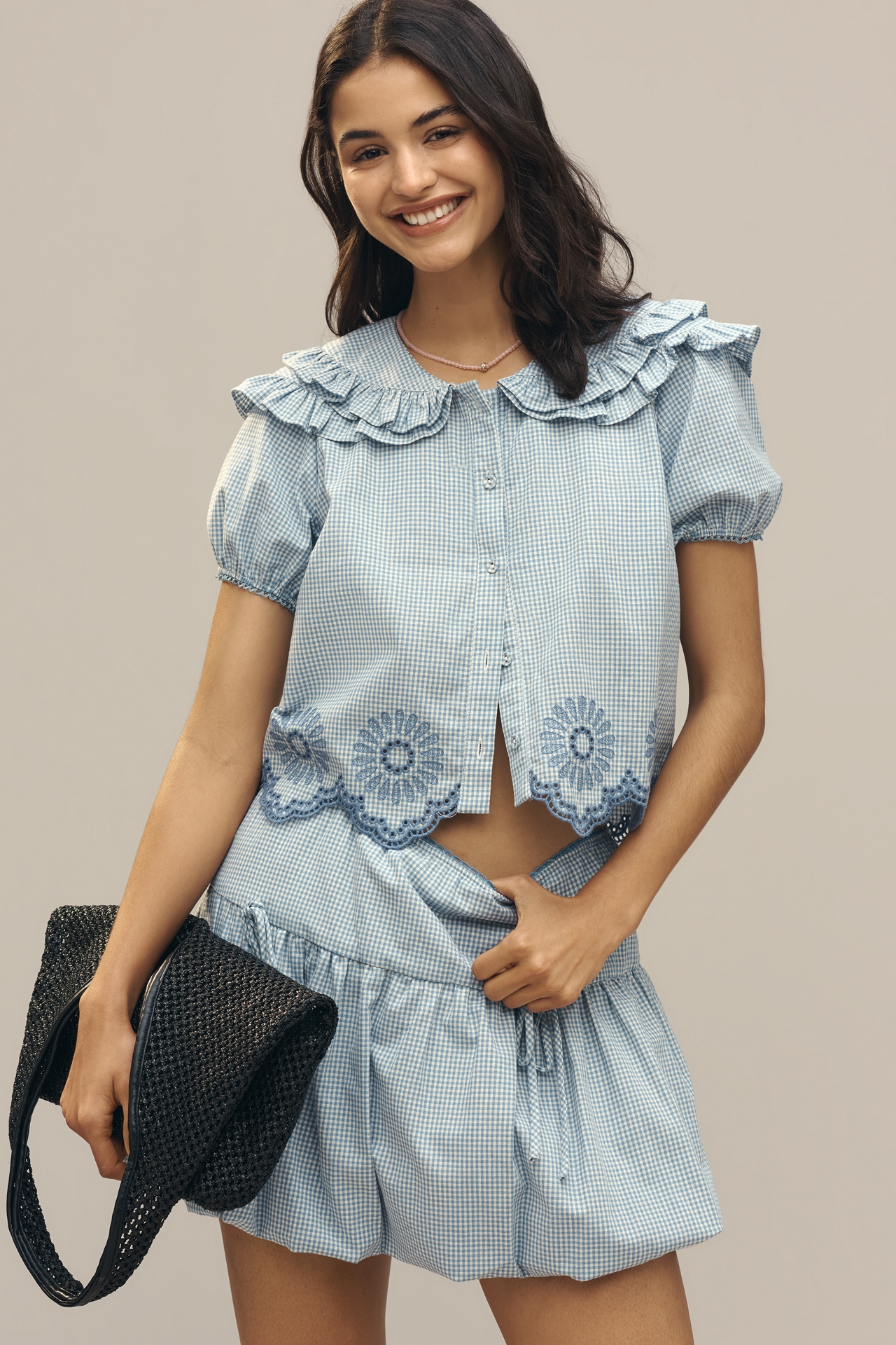 Jacquie The Label Beatrice Collared Blouse