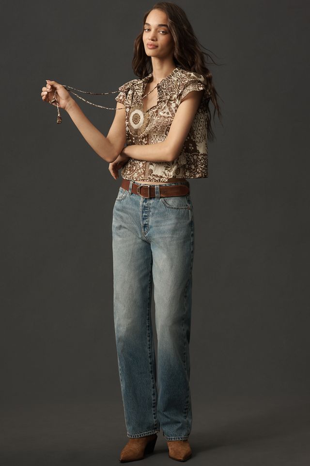 Jacquie The Label Mirabella Ruffled Blouse #2