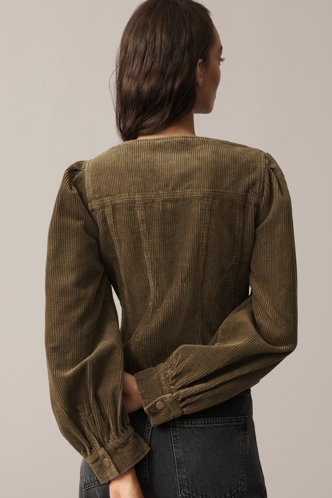 Jacquie The Label Sylvie Buttondown Blouse