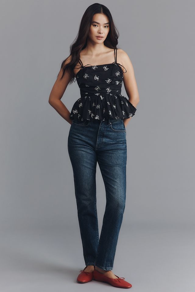 En Saison Ophelia Peplum Tank Top #2