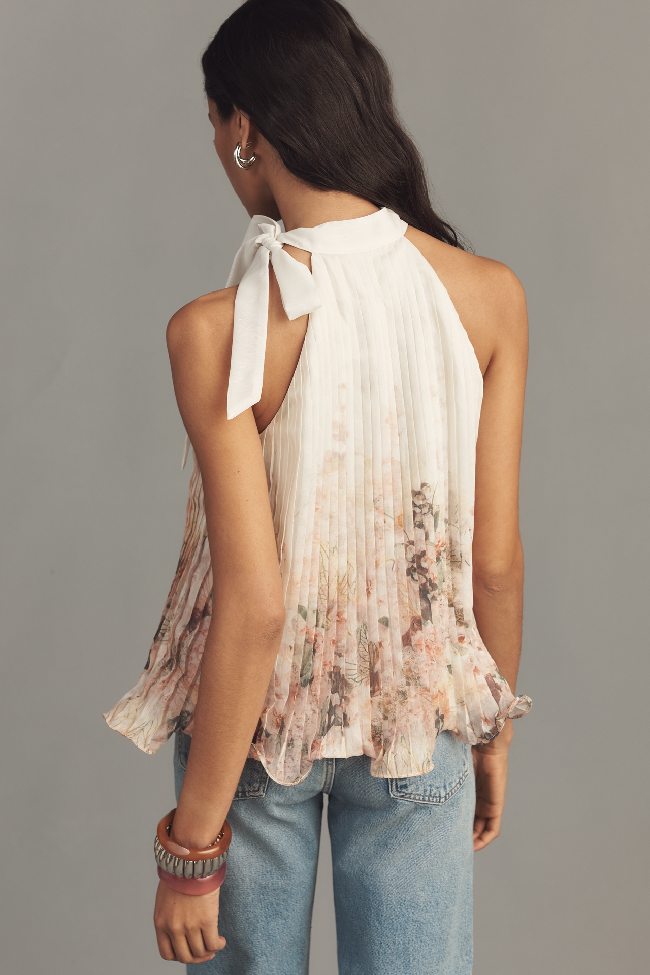 En Saison Charlotte Sleeveless Swing Blouse