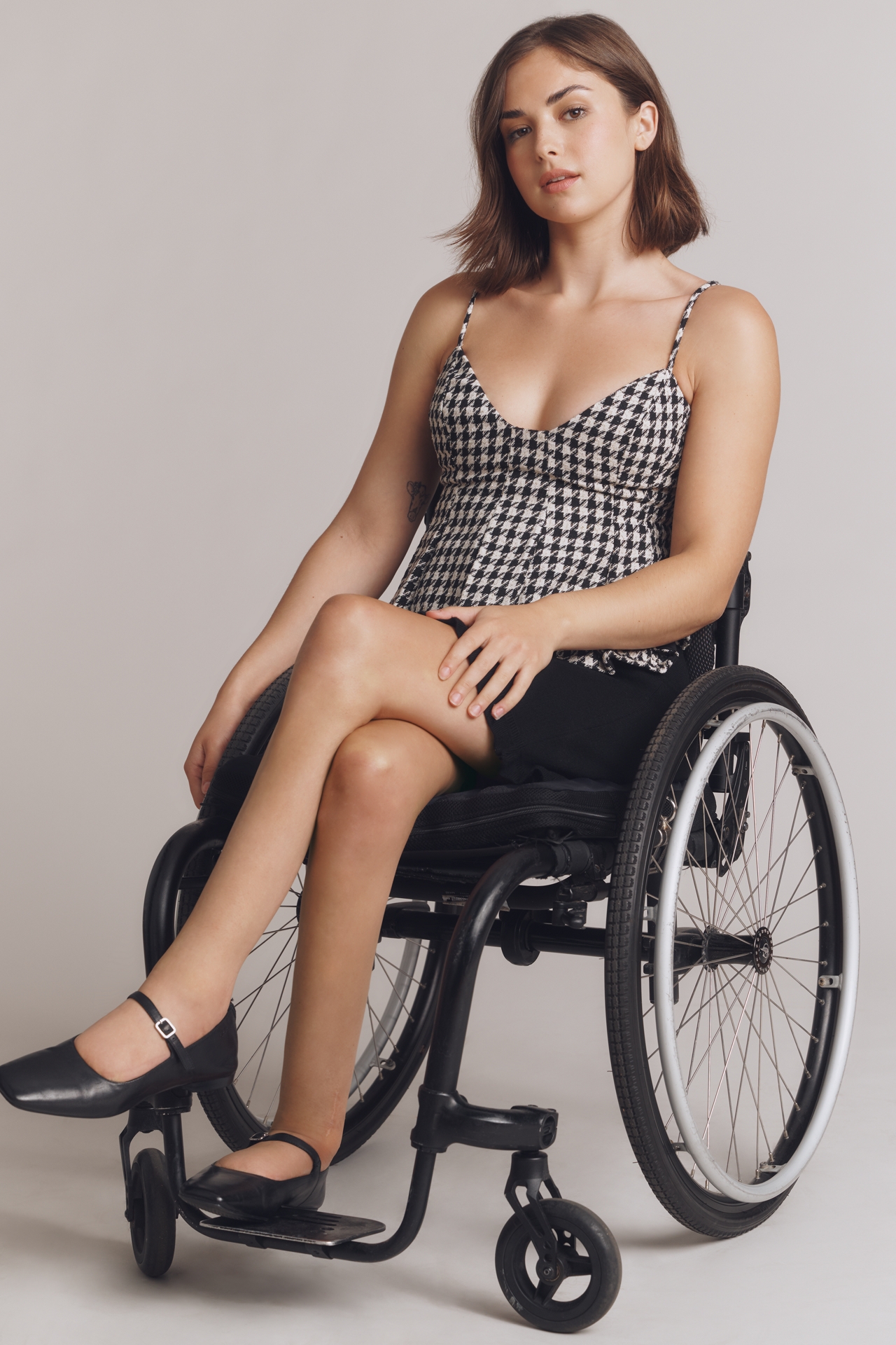 En Saison Marley Peplum Tank Top