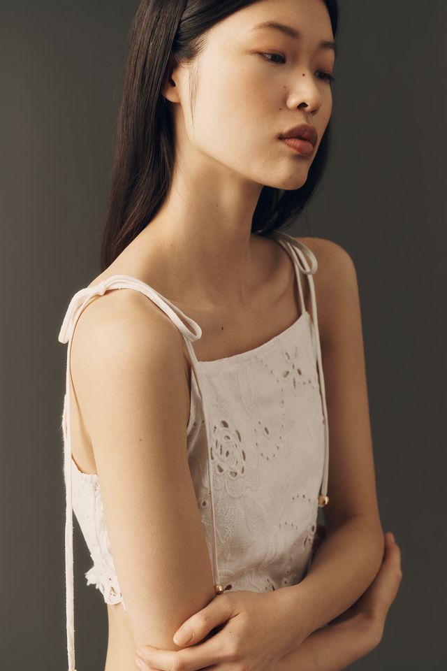 En Saison Analise Lace Crop Top #2