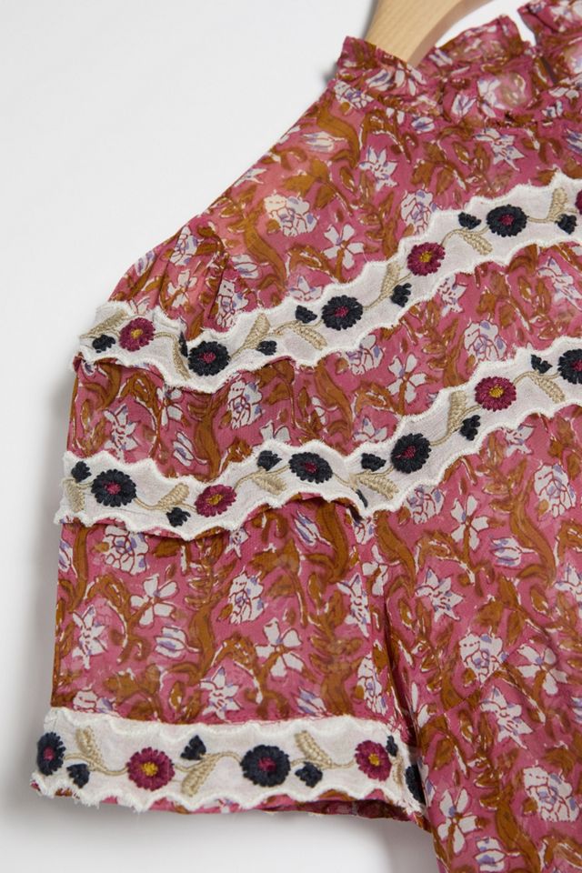 Lydie Embroidered Blouse #3