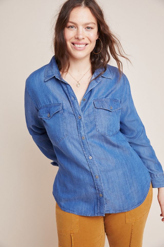 Sanctuary Oliver Plus Chambray Buttondown #3