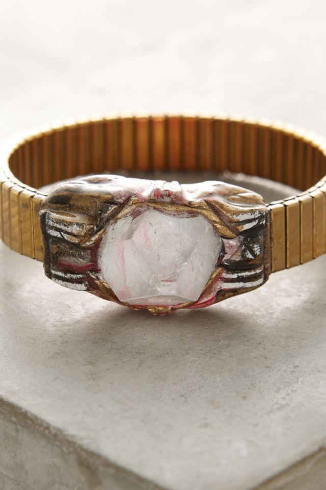 Painted Quartz Bracelet #1