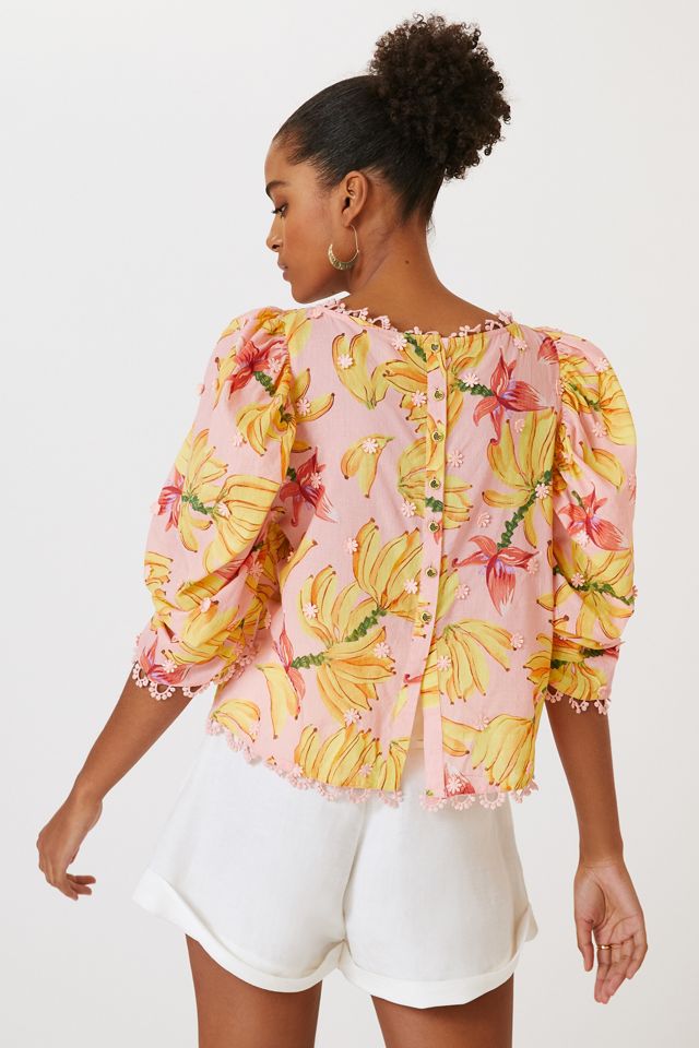 Farm Rio Banana Taste Blouse #2