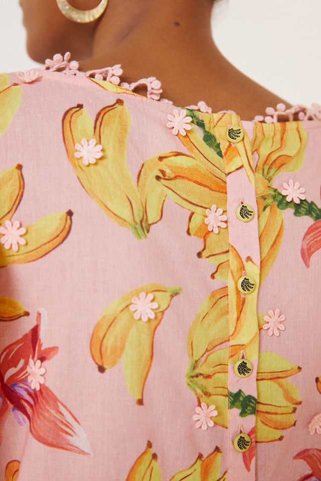 Farm Rio Banana Taste Blouse #3