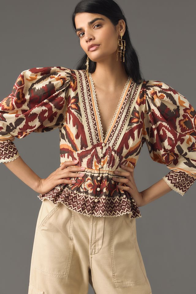 Store Farm Rio Wonderful Toucans Blouse