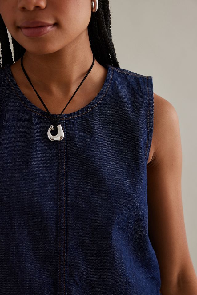 Pilcro Denim Shell Tank #4