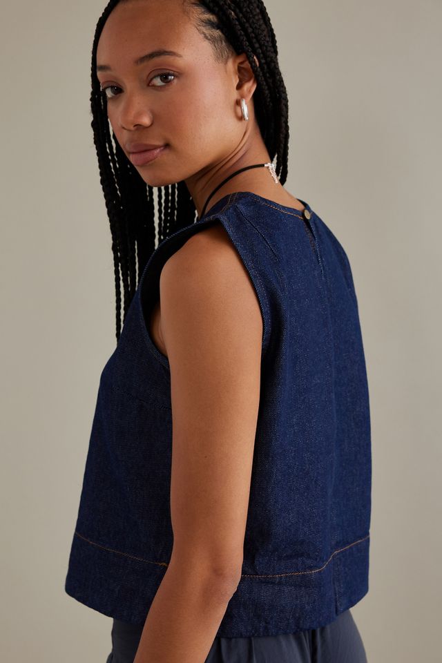 Pilcro Denim Shell Tank #5