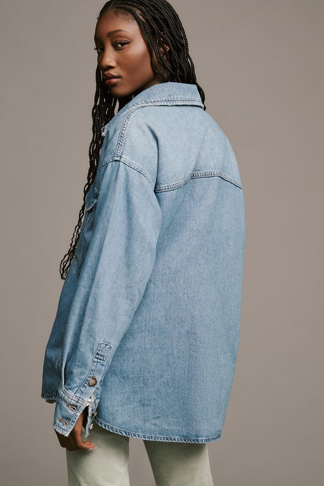 Chemise en jean surdimensionnée Pilcro #1