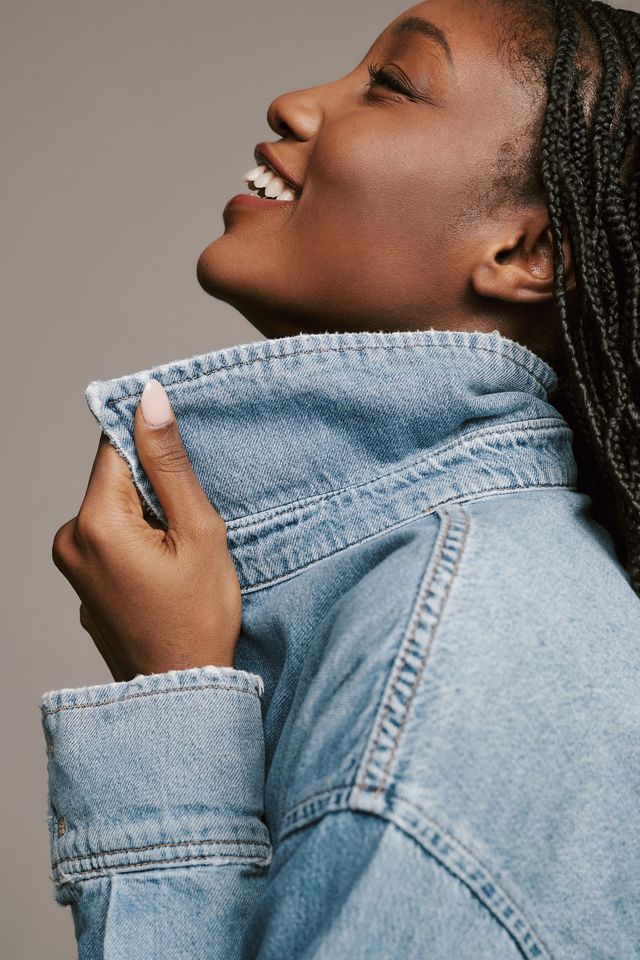 Chemise en jean surdimensionnée Pilcro #4