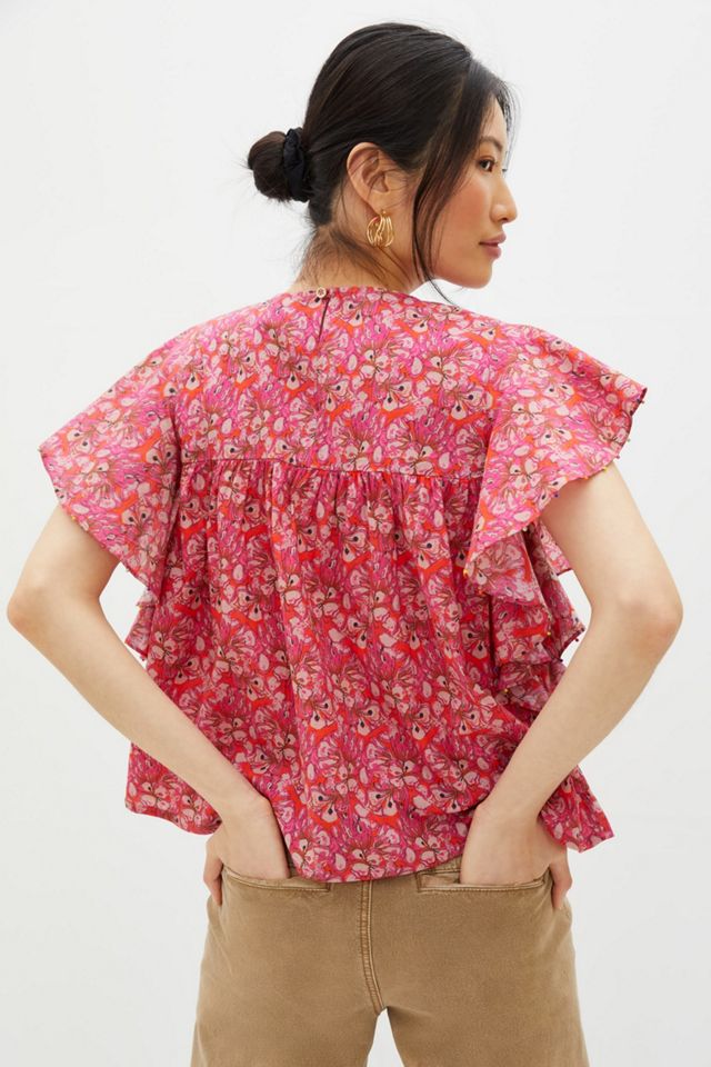 Roopa Pemmaraju Madyson Blusa smocked #3