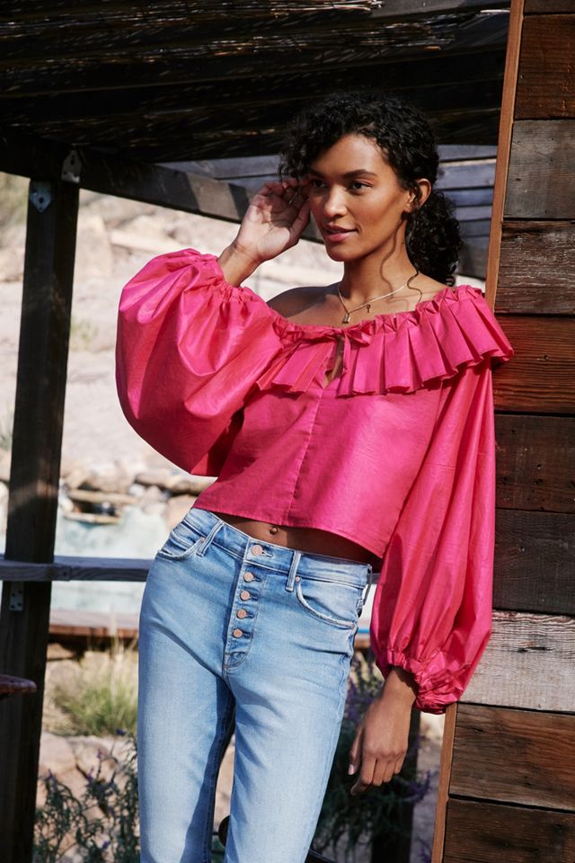 Priscilla Ruffled Blouse #5