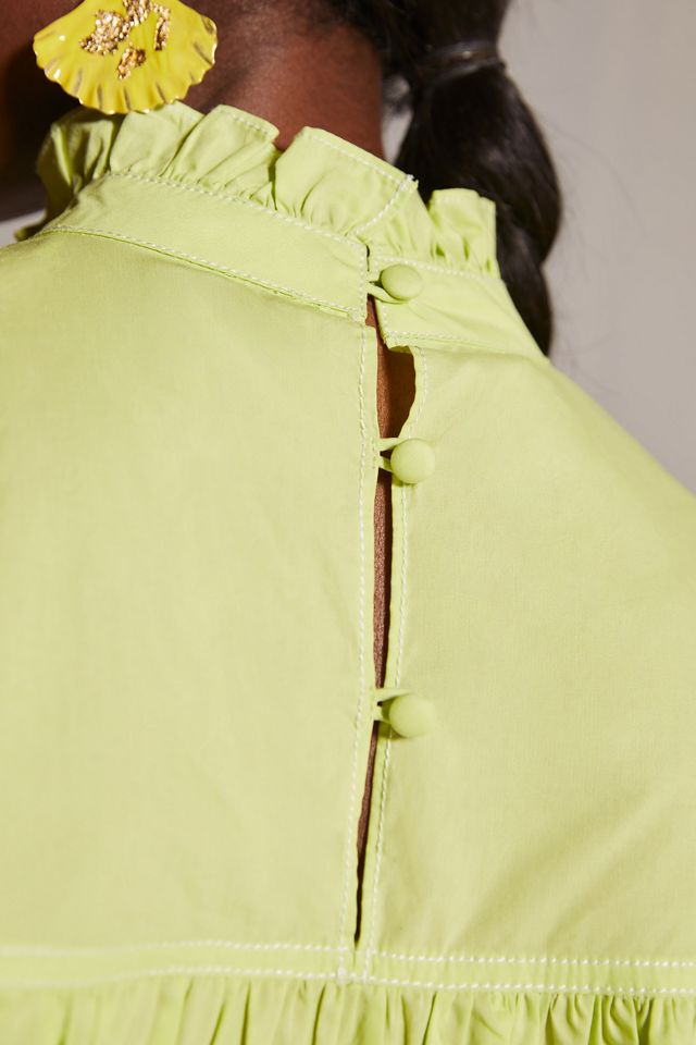 Hunter Bell NYC Puff-Sleeve Blouse #3