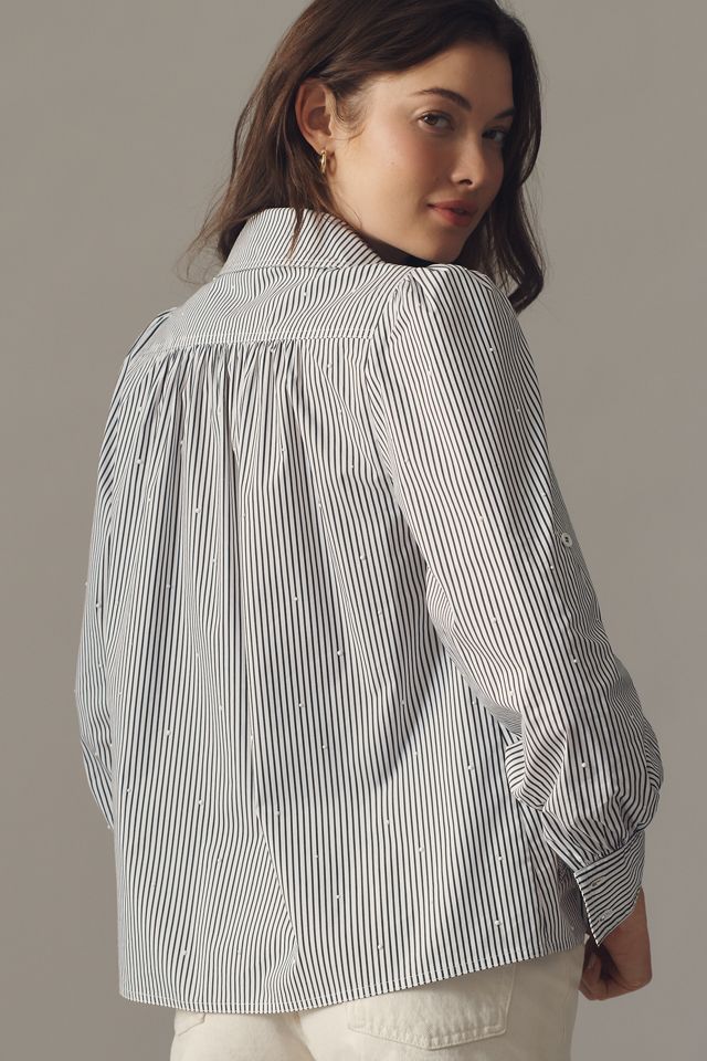 Hunter Bell Jade Buttondown Shirt #1